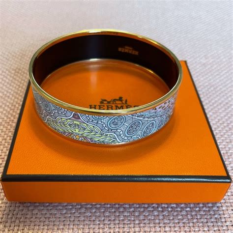 hermes le jardin de la maharani bracelet|Hermès Le Jardin De La Maharani Wide Bangle .